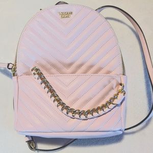 Victoria's Secret. Baby pink mini backpack.